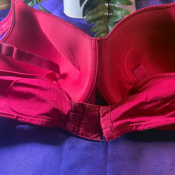 📌Vanity Fair 3 Full Figure Beauty Back Smoothing Bra's Lightly Lined Cups 40 DD - Picture 4 of 16